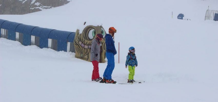 family ski holiday