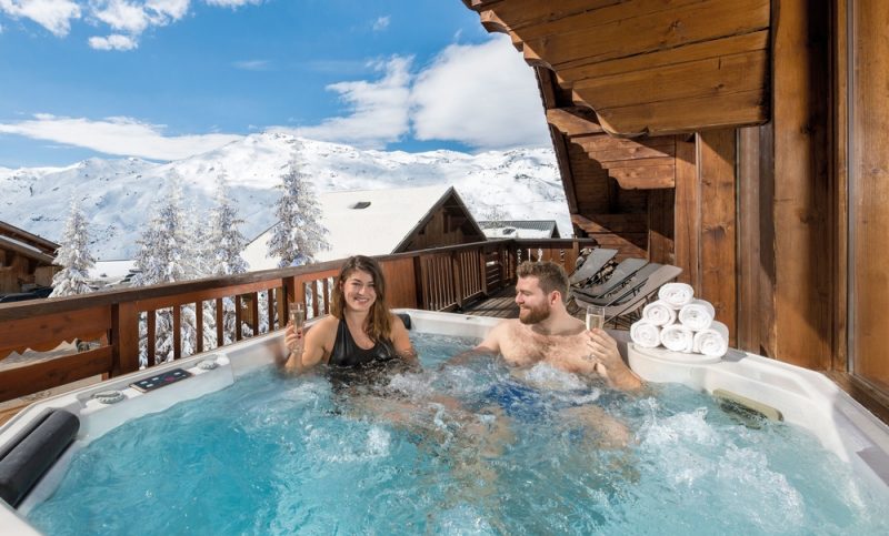 Baclony hot tub - Chalet Eva