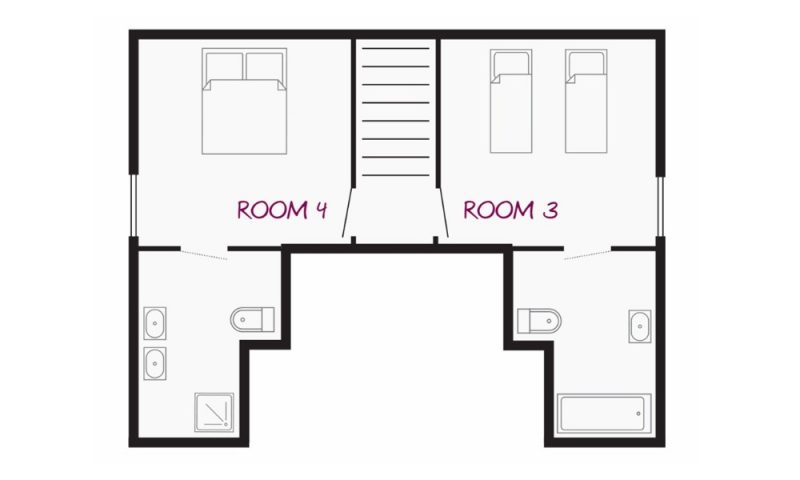 second floor map