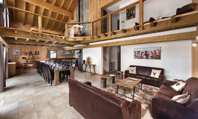 chalet living areas