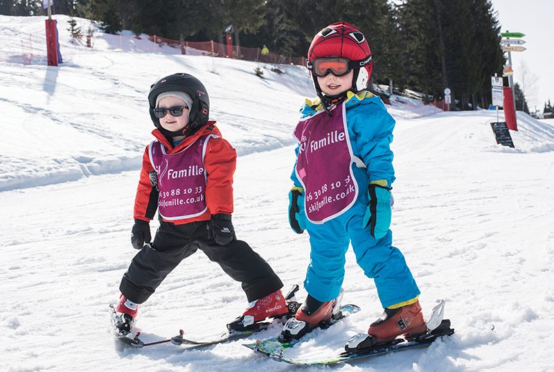 ski childcare outdoors