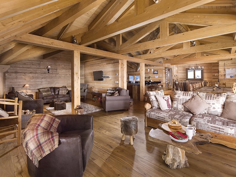 alpine chalet interior