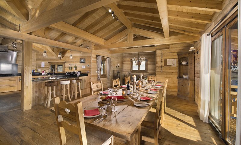 chalet dining area