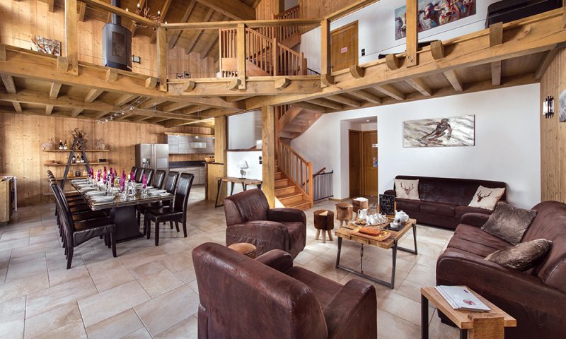 chalet living area