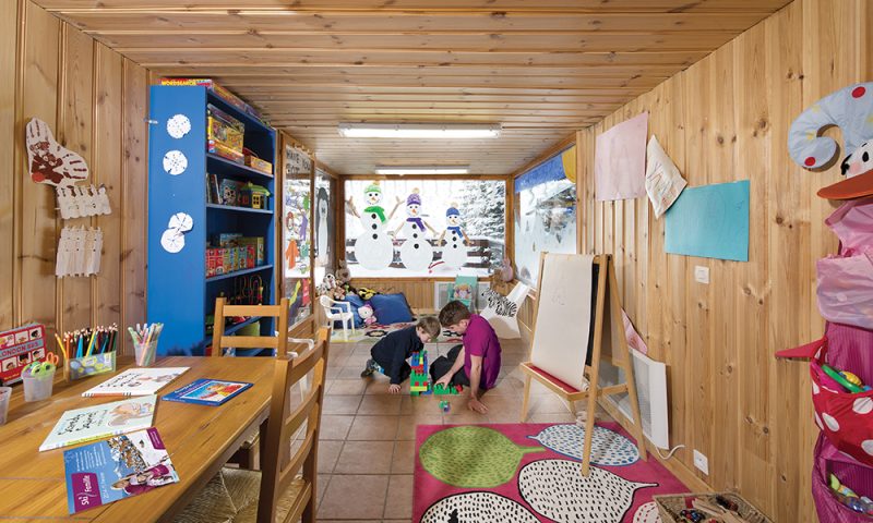 chalet childcare playroom