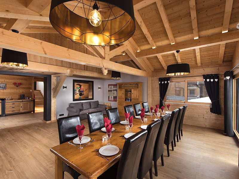 chalet dining room