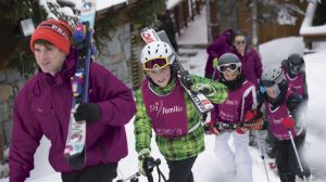 skiing group