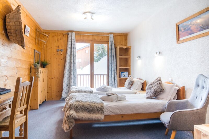 CHALET LA PERLE Bedroom in Tignes