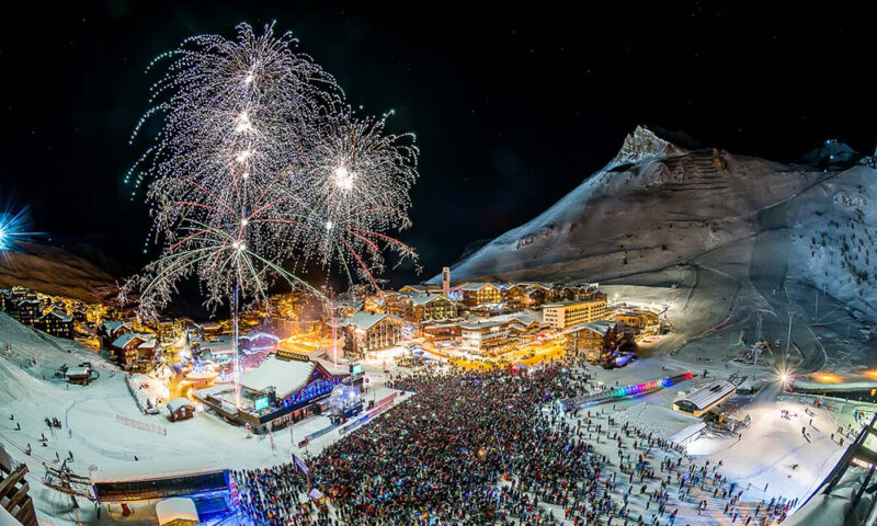 Tignes has a lively town centre